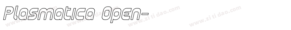 Plasmatica Open字体转换